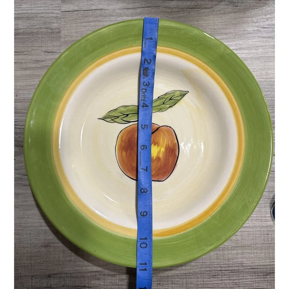 Vintage Tabletops Gallery Apple Design Hand Painted Plate 11